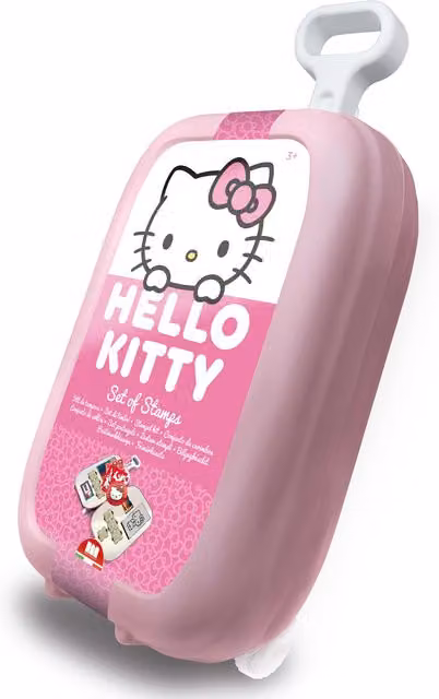 Multiprint Hello Kitty Olympics Kids Travel and Activity Trolley Case in Pink