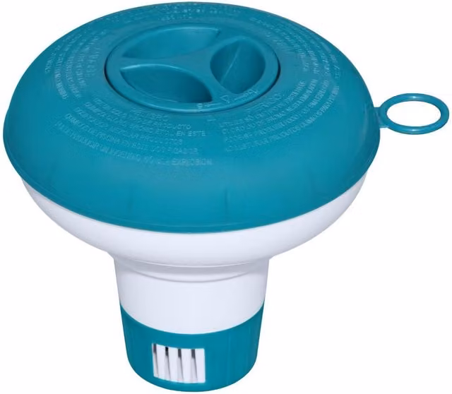 Bestway Floating Pool Chemical Dispenser in Blue and White – 1