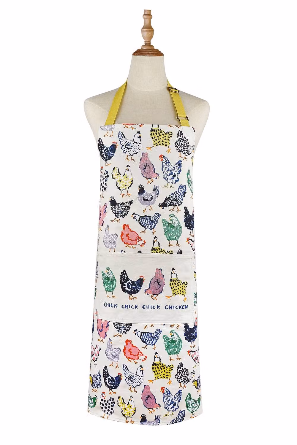 Ulster Weavers Chick Chicken Woven Cotton Apron in Yellow and White – 2