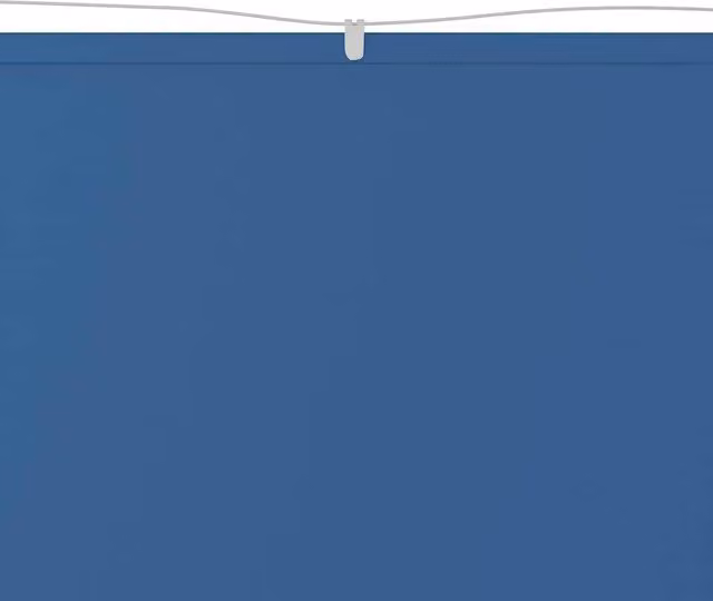 Berkfield Home Vertical Awning in Blue, W: 140 cm, D: 800 cm, made from Oxford Polyester Fabric – 1