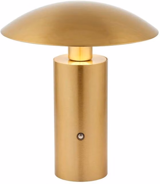 Netlighting Sunset Rechargeable Integrated LED Tabletop Lamp in Gold – 1