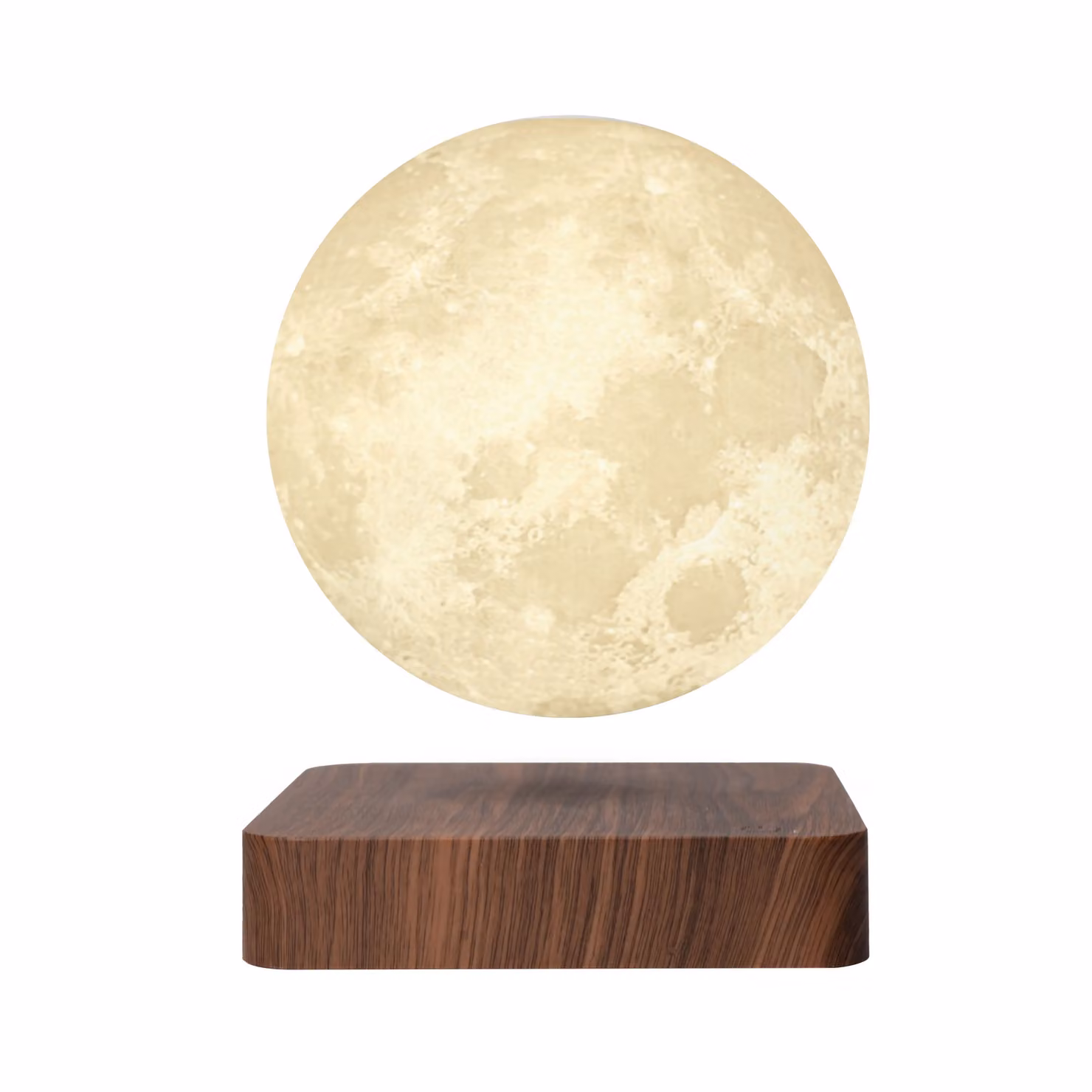 Menkind RED5 3D Floating Moon Lamp with Magnetic Suspension in White, Diameter: 25.4 cm – 2