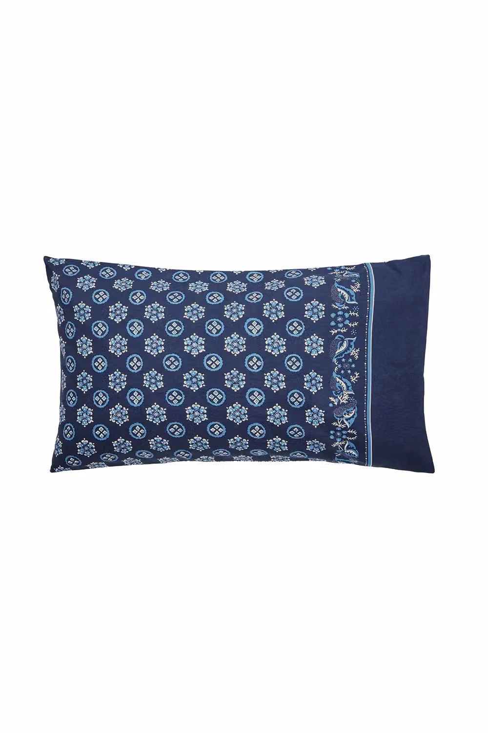 Helena Springfield Tobay Reversible Cotton Duvet Cover and Pillowcase Set in Blue with Graphic Star Design, W/D/H: 90 x 200 cm – 3