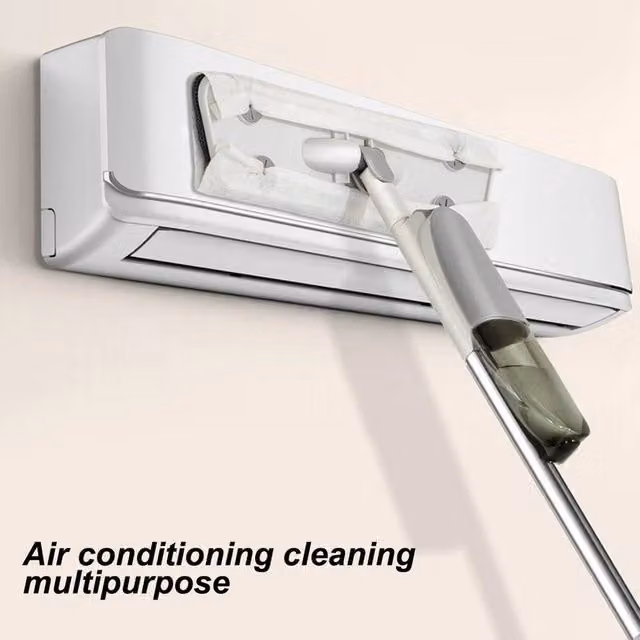 Kelvenix White Microfibre Spray Mop for Floor Cleaning