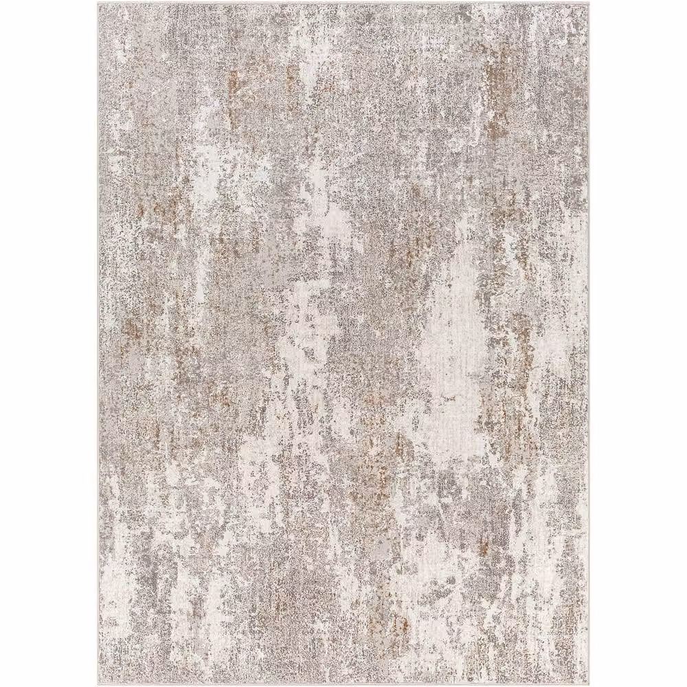 Livabliss Allegro Abstract Modern Marble Living and Dining Rug in Blue, Beige and Grey, W: 200 cm, D: 275 cm – 2