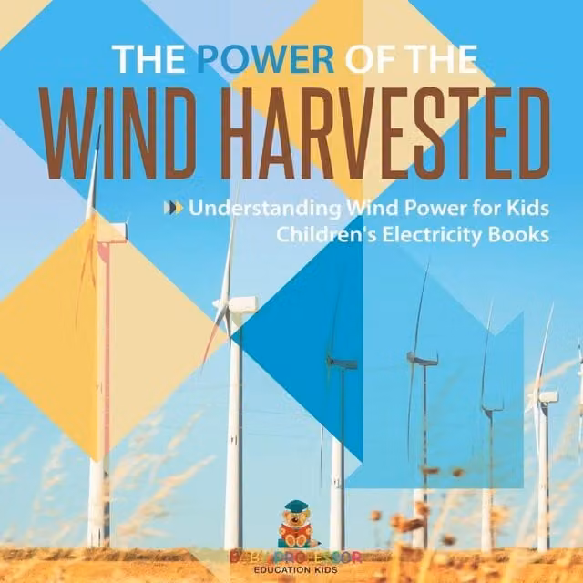 Baby Professor The Power of the Wind Harvested: Understanding Wind Power for Kids in White