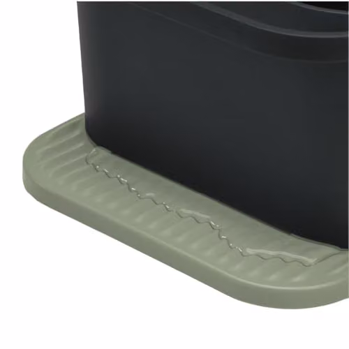 ReBorn Recycled Plastic Kitchen Sink Tidy in Sage Green and Charcoal Grey – 3