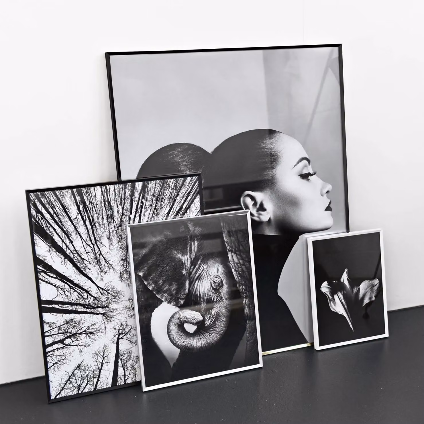 Nielsen Design Pixel A3 Silver Aluminium Picture Frame with Glass, W: 29.7 cm, H: 42.0 cm – 2