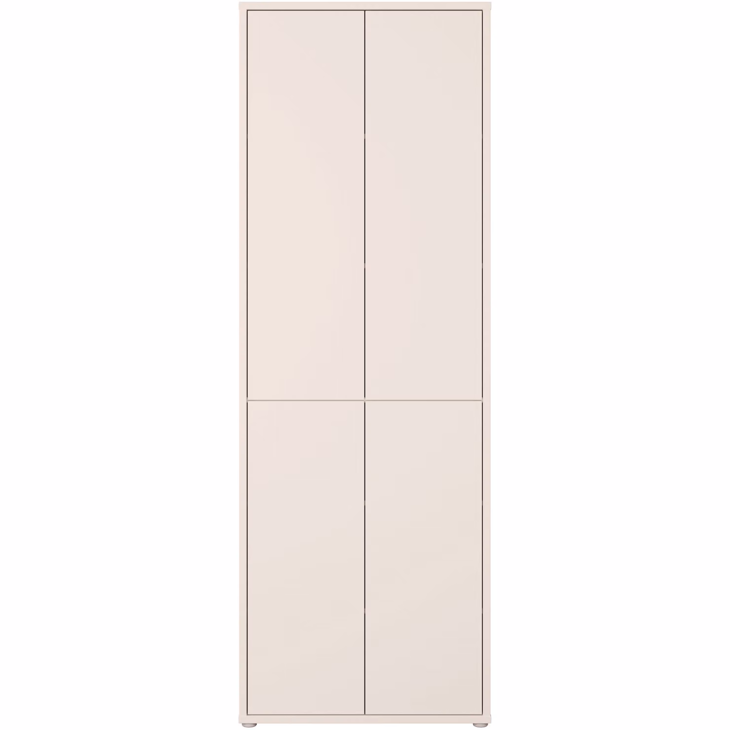 Furniture To Go Alice Springs 4 Door Tall Storage Cabinet with Push-Open Doors in Sand – 2