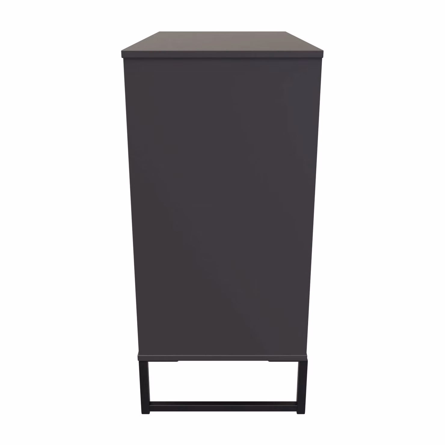Ready Assembled 2 U Fuji 4 Drawer Chest in Dark Grey – 2