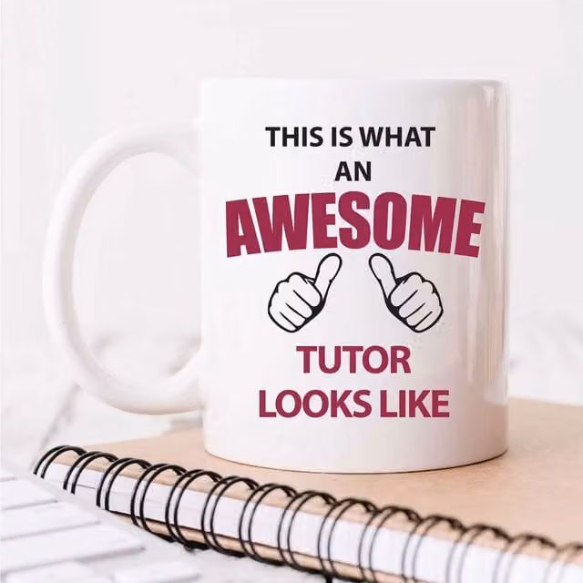 60 Second Makeover Limited This Is What An Awesome Tutor Looks Like Ceramic Mug in White – 1