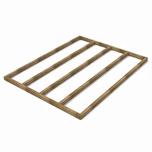 Forest Garden Brown Pressure Treated Wooden 8x8 Shed Base