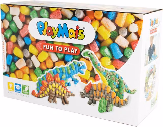 PlayMais Classic Dinosaurs Multicolour Modeling Clay Set