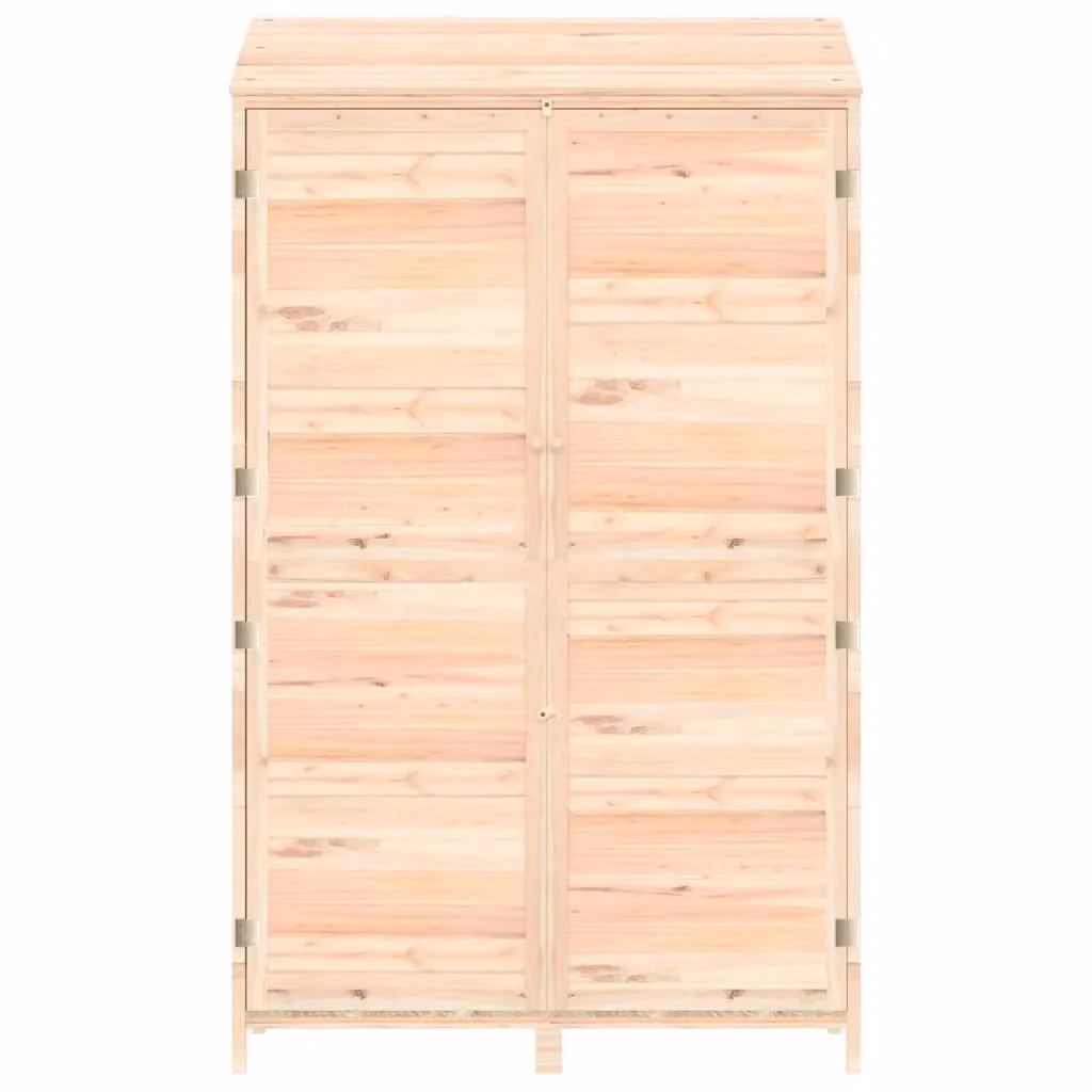 Berkfield Home Brown Solid Wood Pent Garden Shed W/D/H: 102 x 52 x 174.5 cm – 2