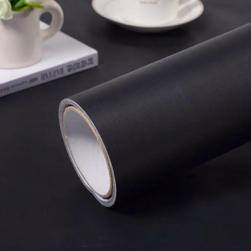 PAWNORA Black Matte Self Adhesive Wallpaper Roll, W: 61 cm, H: 5 m – 3