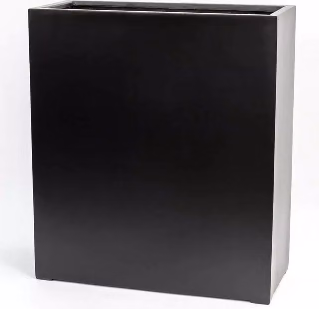 Primrose Black Stone Composite Tall Trough Planter