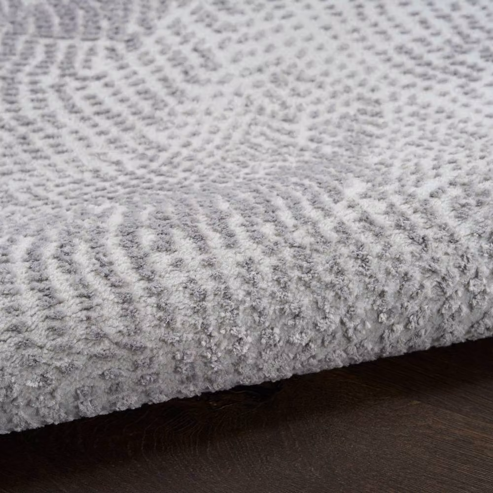 DKNY Central Park West Cep02 Grey Abstract Modern Rectangular Rug, W: 240 cm, D: 300 cm – 2