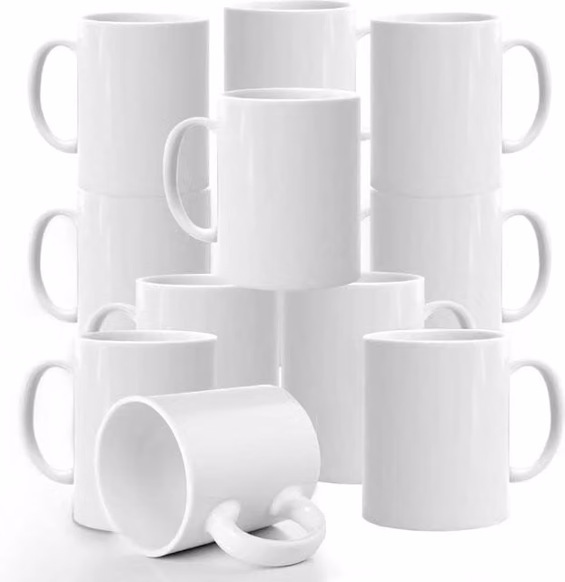 SPETLEK 36 Pack White Ceramic Sublimation Mugs, 11oz – 1