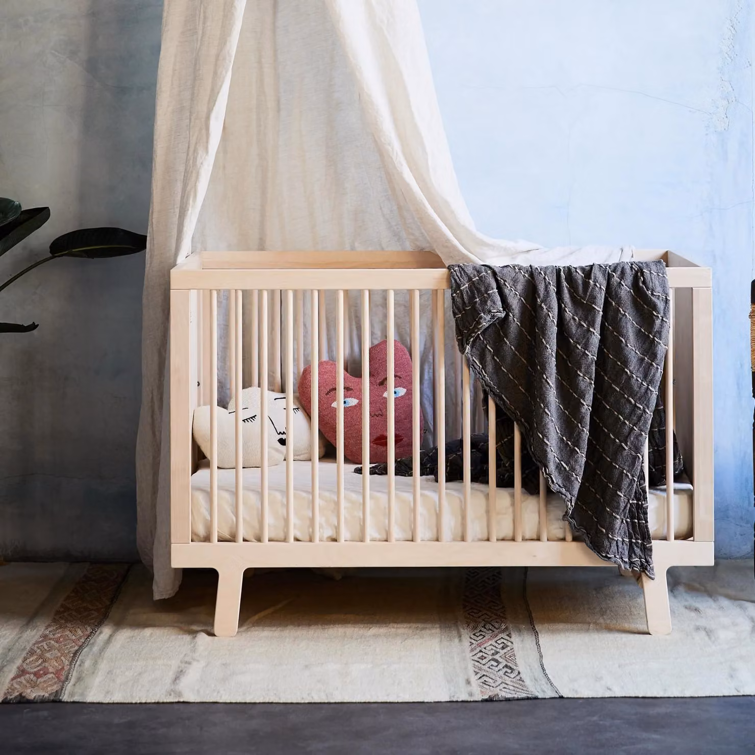 Oeuf NYC Sparrow Cot Bed in Birch – 4