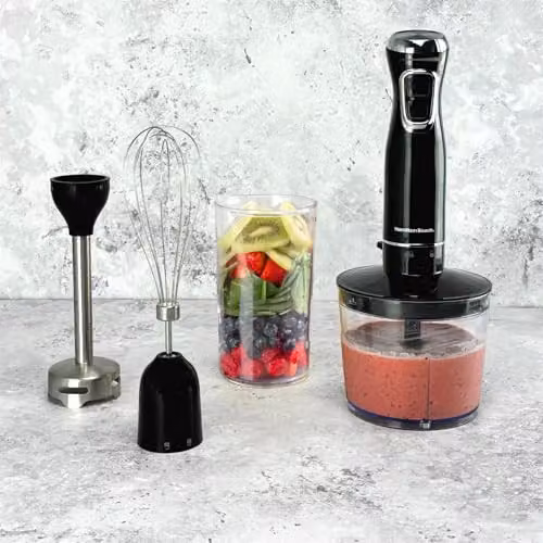 Hamilton Beach 4-in-1 Hand Blender Set with 4 Attachments, Black, HB5023-GS – 2