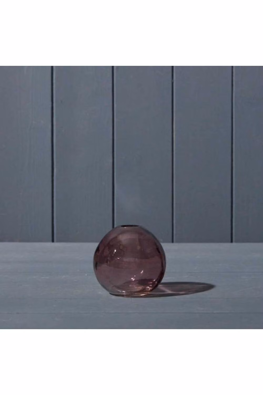 KDMD Amethyst Globe Glass Vase in Purple – 2