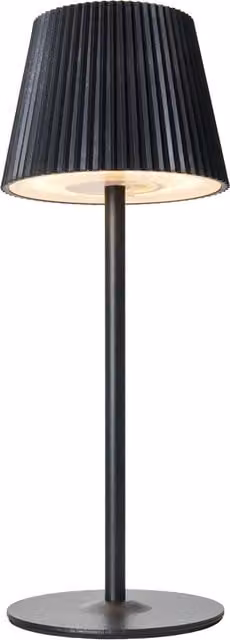 Litecraft Elowen Rechargeable LED Table Lamp in Black