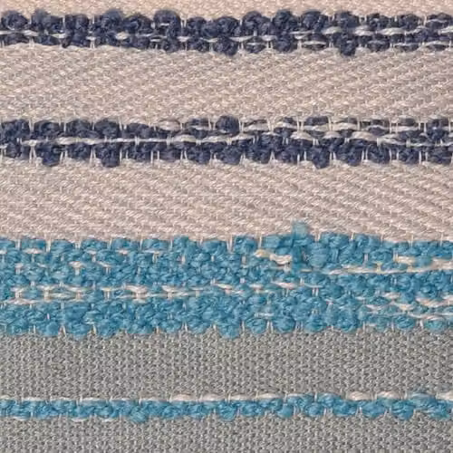 Drift Home Grayson Blue Chenille Textured Outdoor Square Filled Cushion W/D/H: 43 x 43 x 43 cm – 3