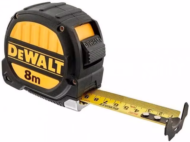 DeWalt Metal Tape Measure in Yellow – 1