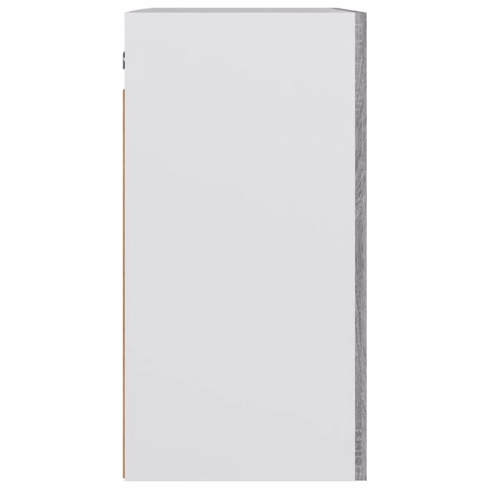 Berkfield Home Grey Sonoma Wall Mounted Hanging Kitchen Cabinet with Hinged Doors, W/D/H: 50 x 31 x 60 cm – 2
