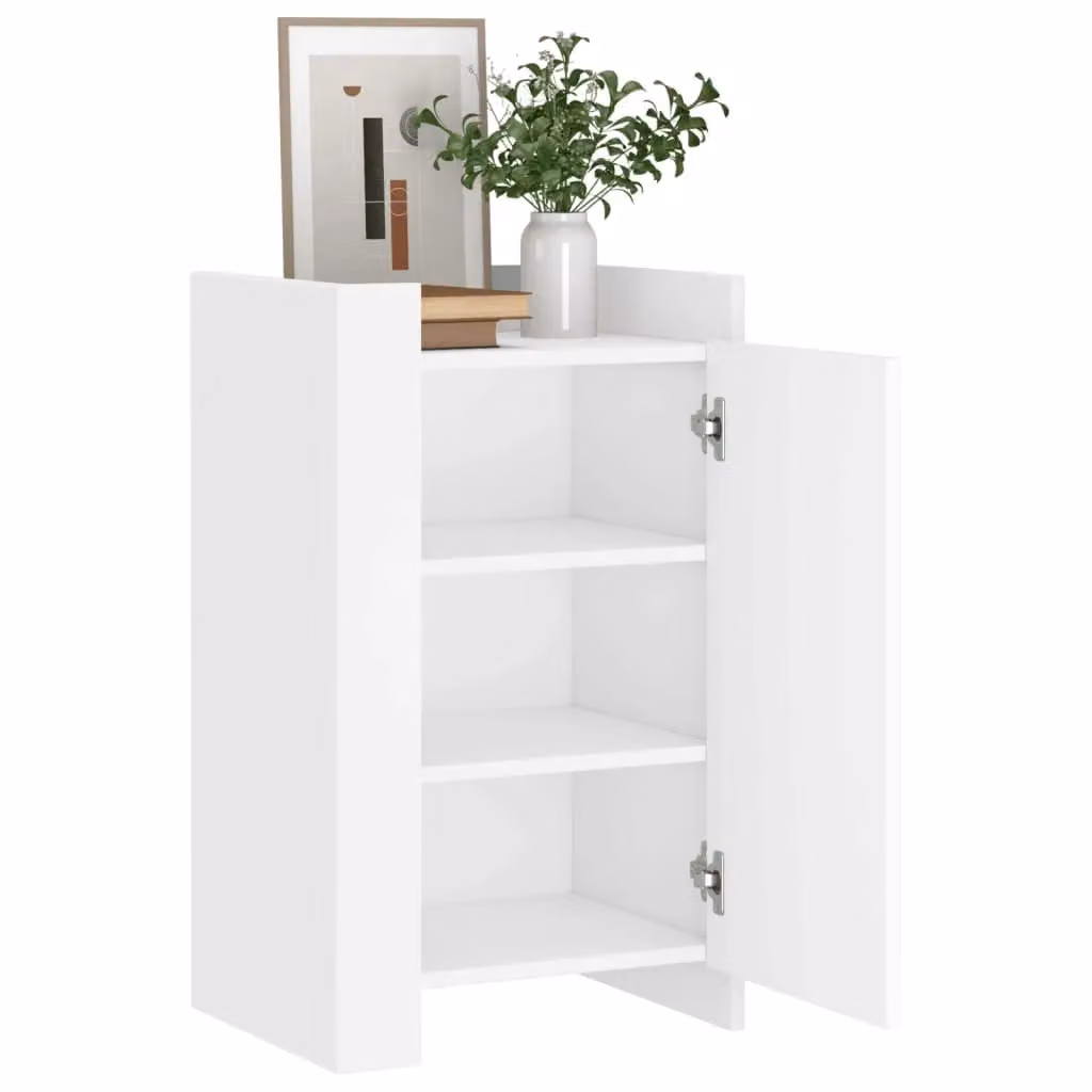 Berkfield Home Modern White Matt Sideboard, W/D/H: 45 x 35 x 75 cm – 2