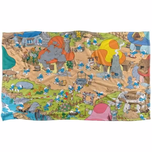 LOGOVISION Multicolour Fluffy Fleece Blanket for Adults