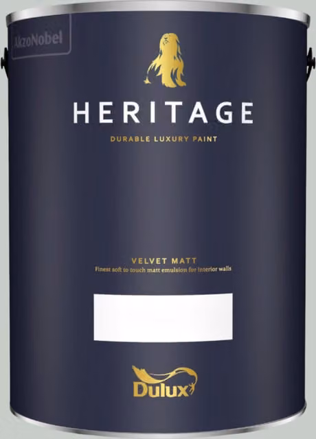 Dulux Trade Heritage Matt Paint in Green Slate, 5l