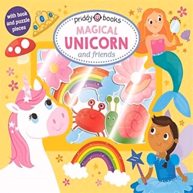 Priddy Books Let's Pretend Magical Unicorn Multicolour Board Book