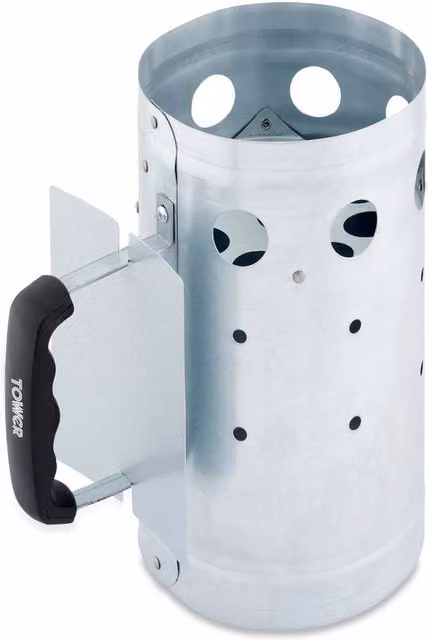 Tower Silver Stainless Steel Charcoal Starter Pan