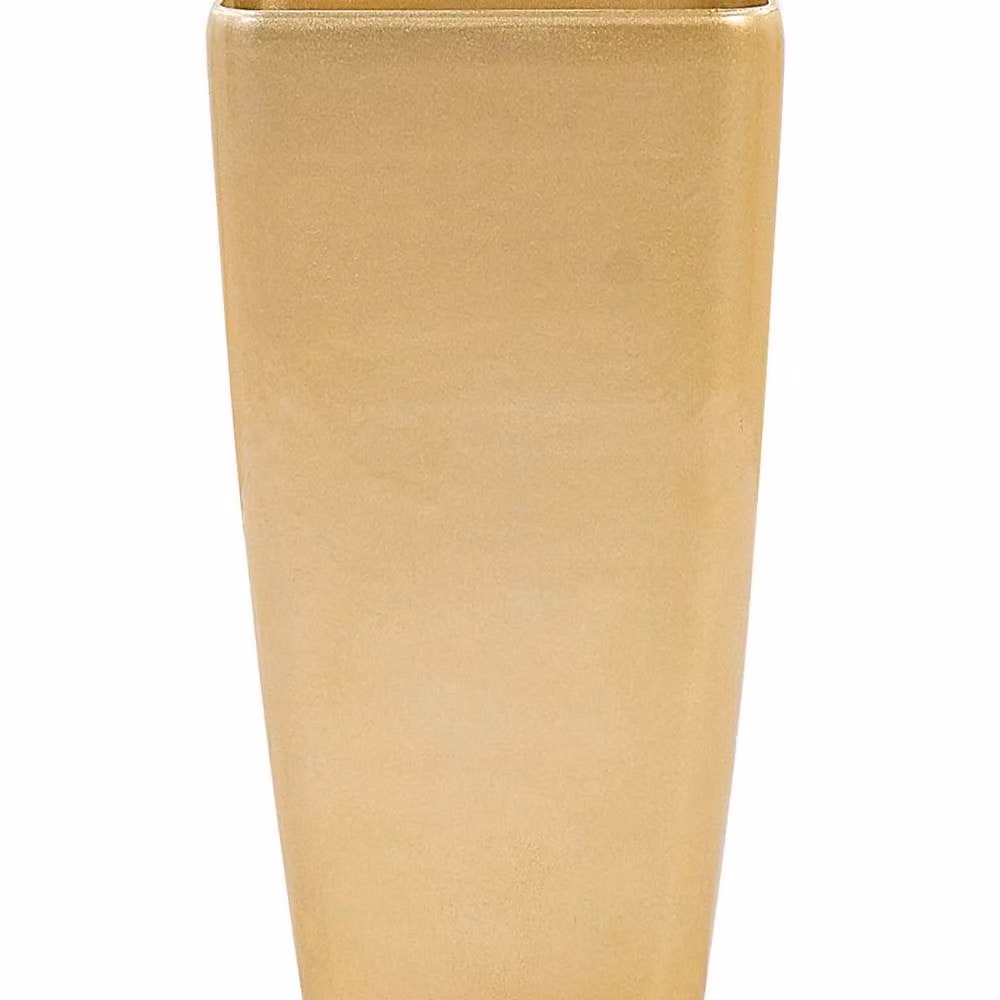 Wyld and Coco Gold Rectangular Stone Planter Tub W: 30 cm, L: 57 cm – 2