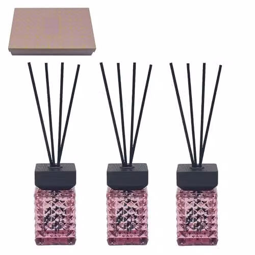 Garden Greatness Maison Oud Bergamot Reed Diffuser Collection, 3 x 14 ml – 1