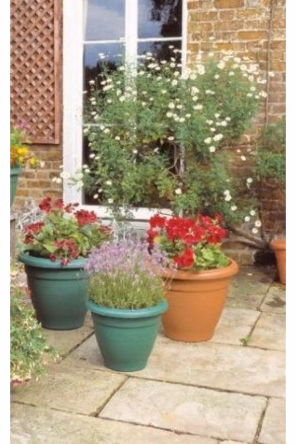 KDMD Stewart Palladian Planter Tub, Green, 40 cm – 3