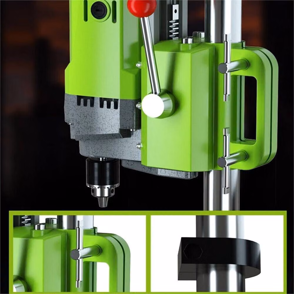 SPETLEK 5 Speed Manual Benchtop Drilling Press Stand in Green – 2