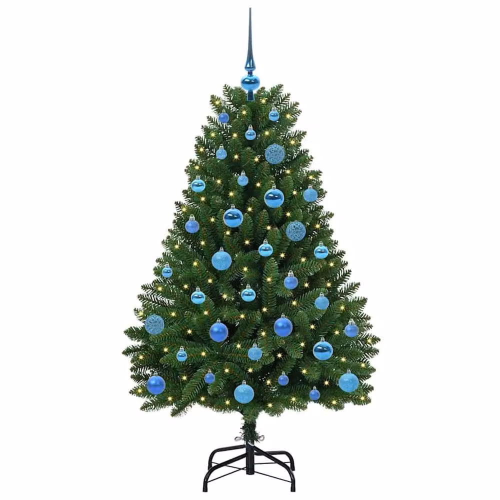 Berkfield Home Artificial Green Christmas Tree with Stand, Height: 150 cm – 3