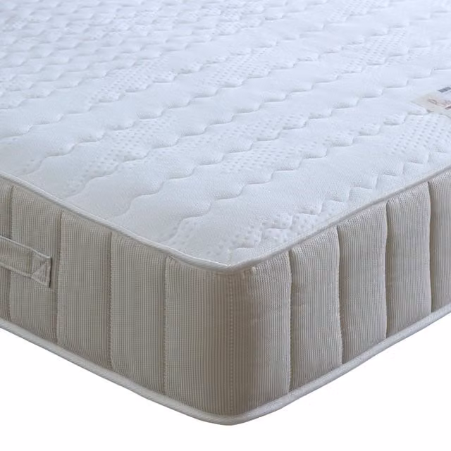 Bedmaster Hybrid Memory Foam Mattress in Beige, W/D: 200 x 200 cm