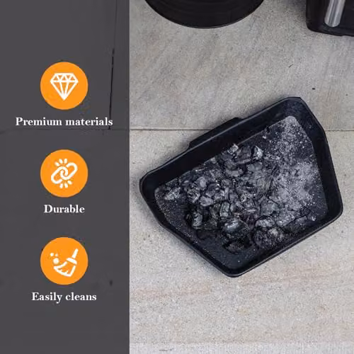 JVL Rosedale Ash Pan, Black – 4