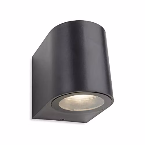 Netlighting Ace Outdoor Wall Down Light, Grey, IP54, GU10 – 1