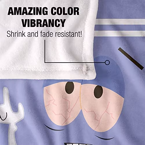 LOGOVISION White Fluffy Microfibre Fleece Throw Blanket, W/D: 152 x 127 cm – 3