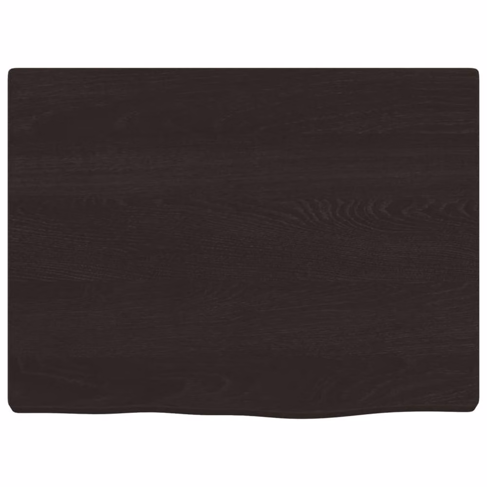 Berkfield Home Wall Mounted Rustic Oak Shelf in Dark Brown and Grey, W/D/H: 40 x 30 x 2 cm – 3