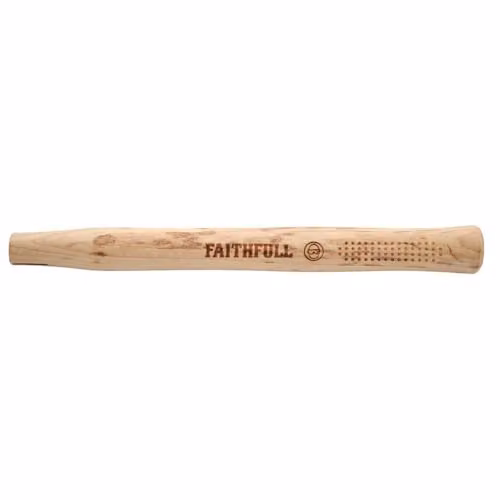 Faithfull Hickory Mortar Pick Handle, 300 mm, Beige/Brown Wood Finish – 2