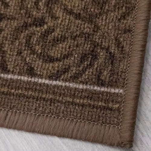 runrug Loop Pile Hallway Runner Rug in St Tropez Dark Brown, W: 100 cm, L: 300 cm – 4