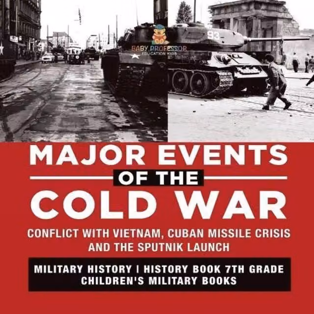 Baby Professor Major Events of the Cold War Conflict with Vietnam and Cuban Missile Multicolour Book