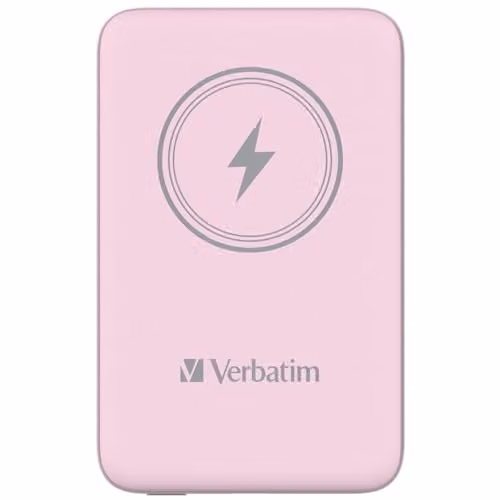 Verbatim Charge'n'Go Magnetic Powerbank 5000mAh 15W PD20W USB-C Pink