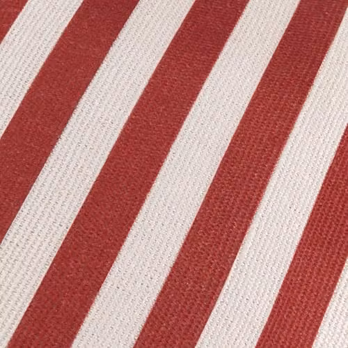 Furn Deck Stripe Woven Outdoor Cushion, Red and White, W/D/H: 59 x 59 x 59 cm – 4