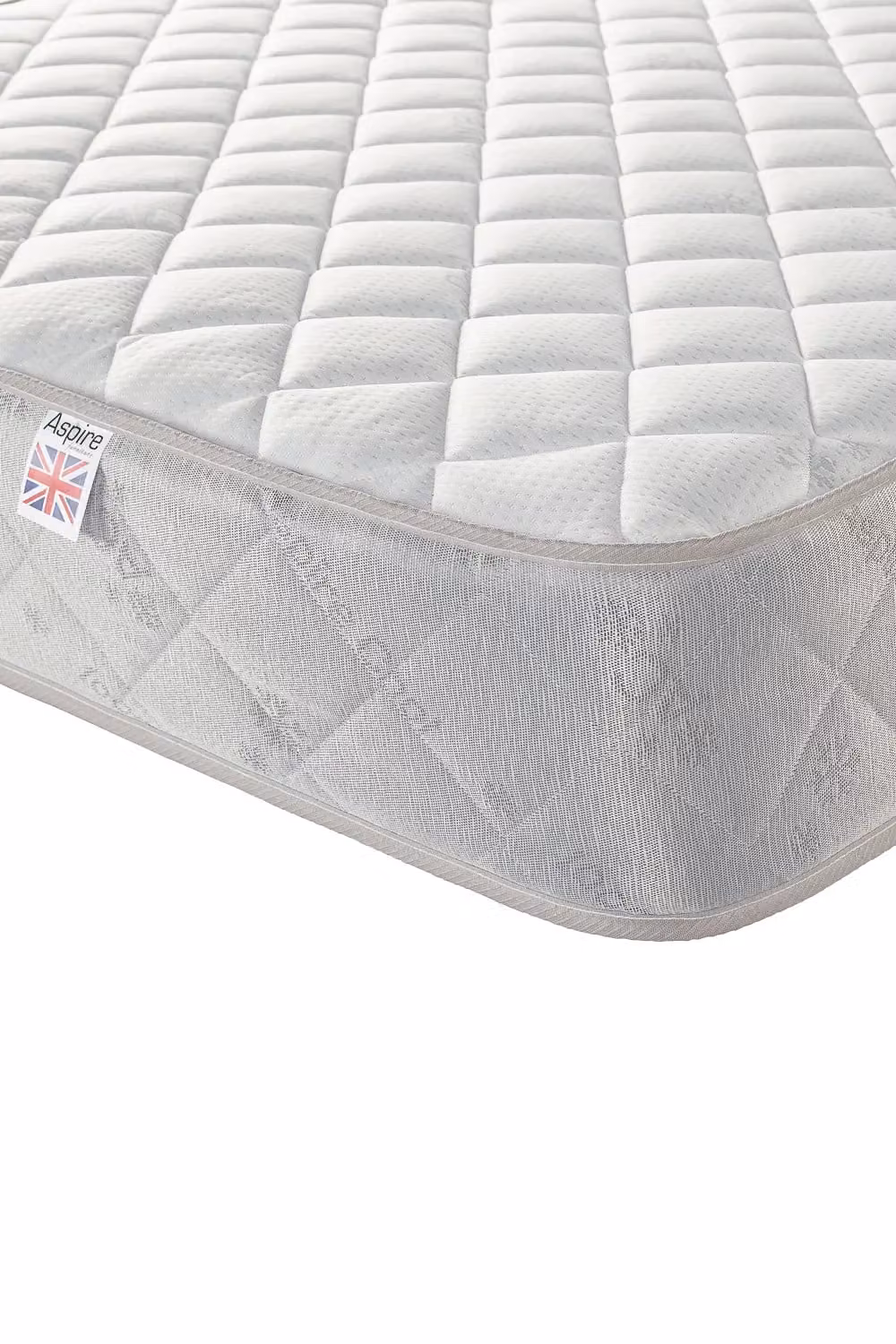 Aspire Natural Wool 600 Dual Layer Hybrid Mattress in White, Size: 180 x 200 cm – 3